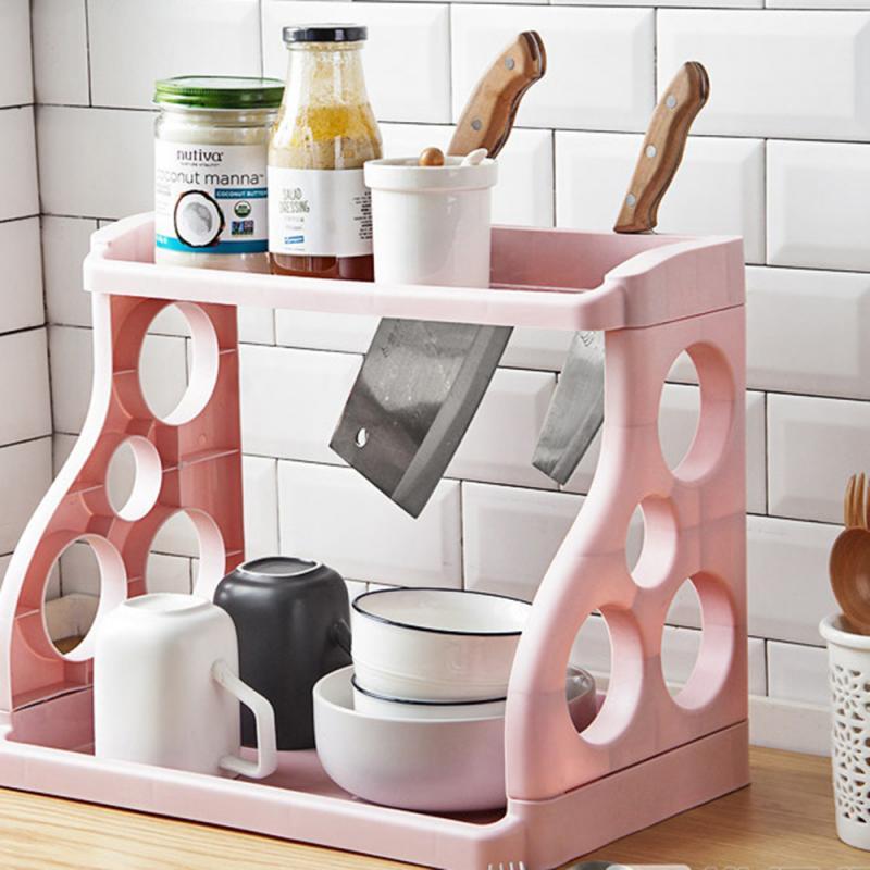 Multifunctional Plastic 2 Layer Rack