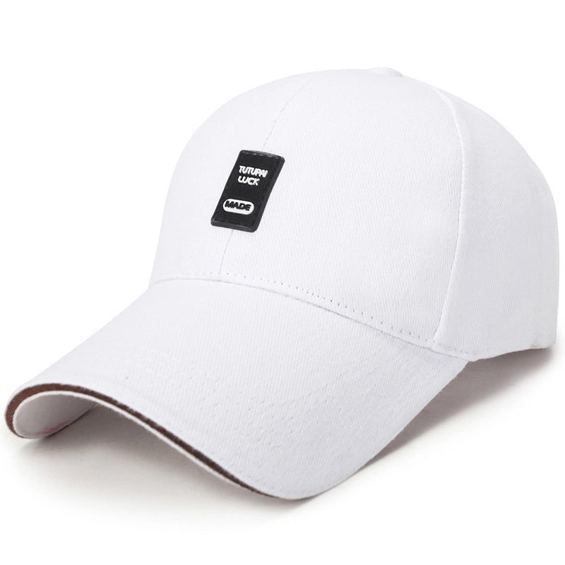 Unisex Minimalist Letter Curved Eaves Baseball Cap