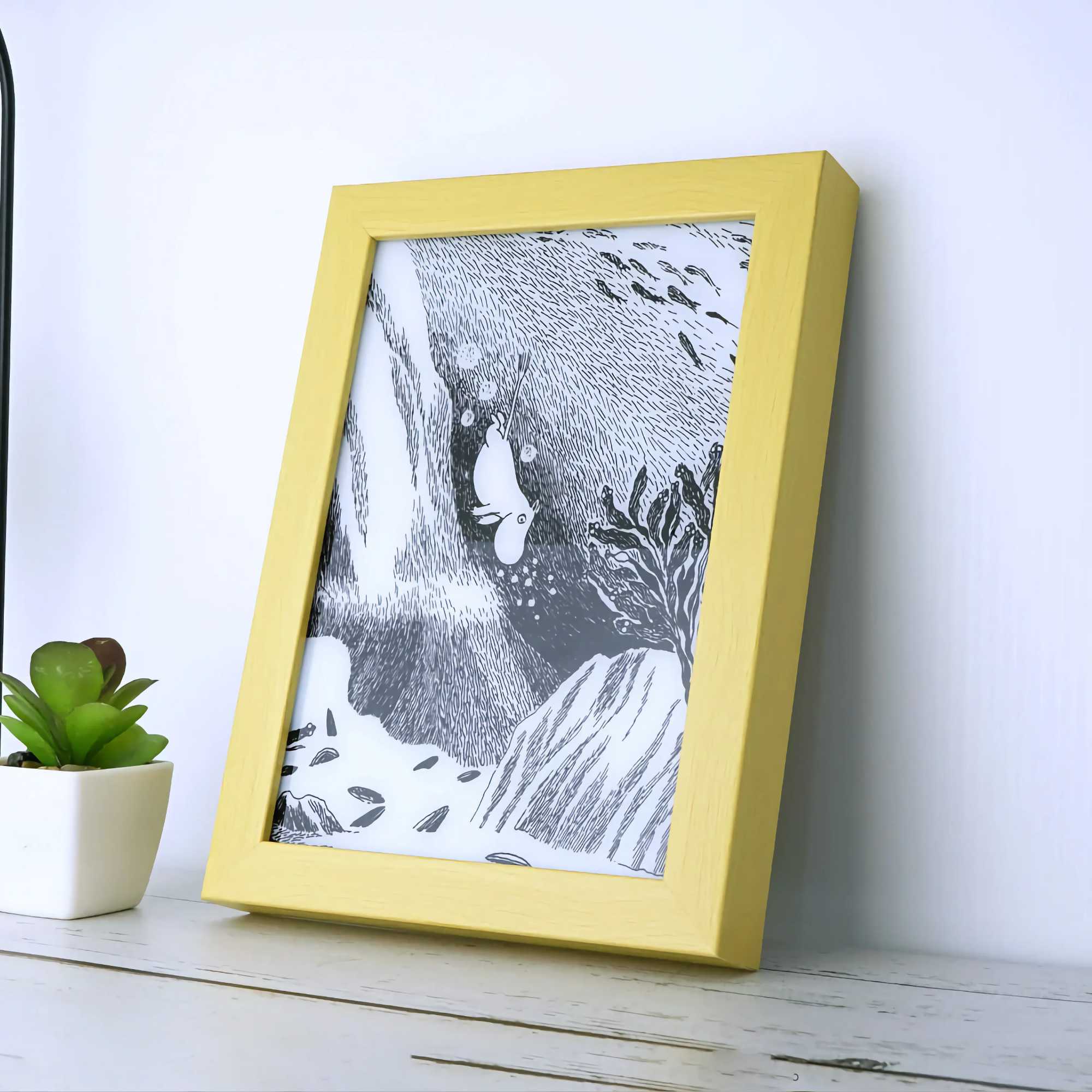 Hashy Moomin Wall Light. Ocean