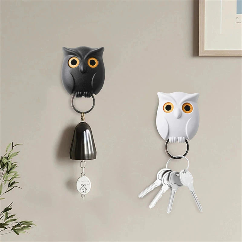 Magnetic Owl Keychain