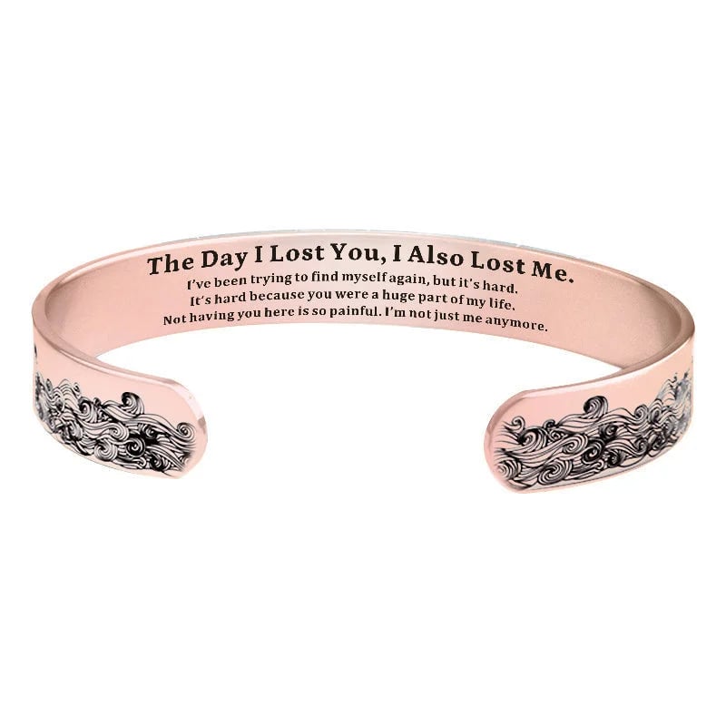 The Day I Lost You Memorial Bracelet