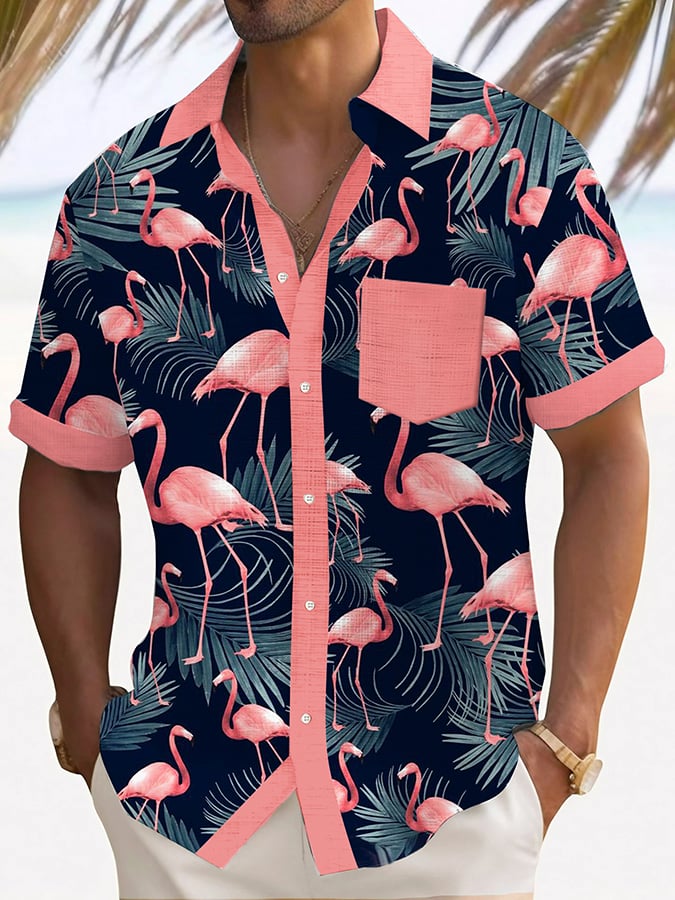 Men's Coco Flamingo Resort Casual Shirt