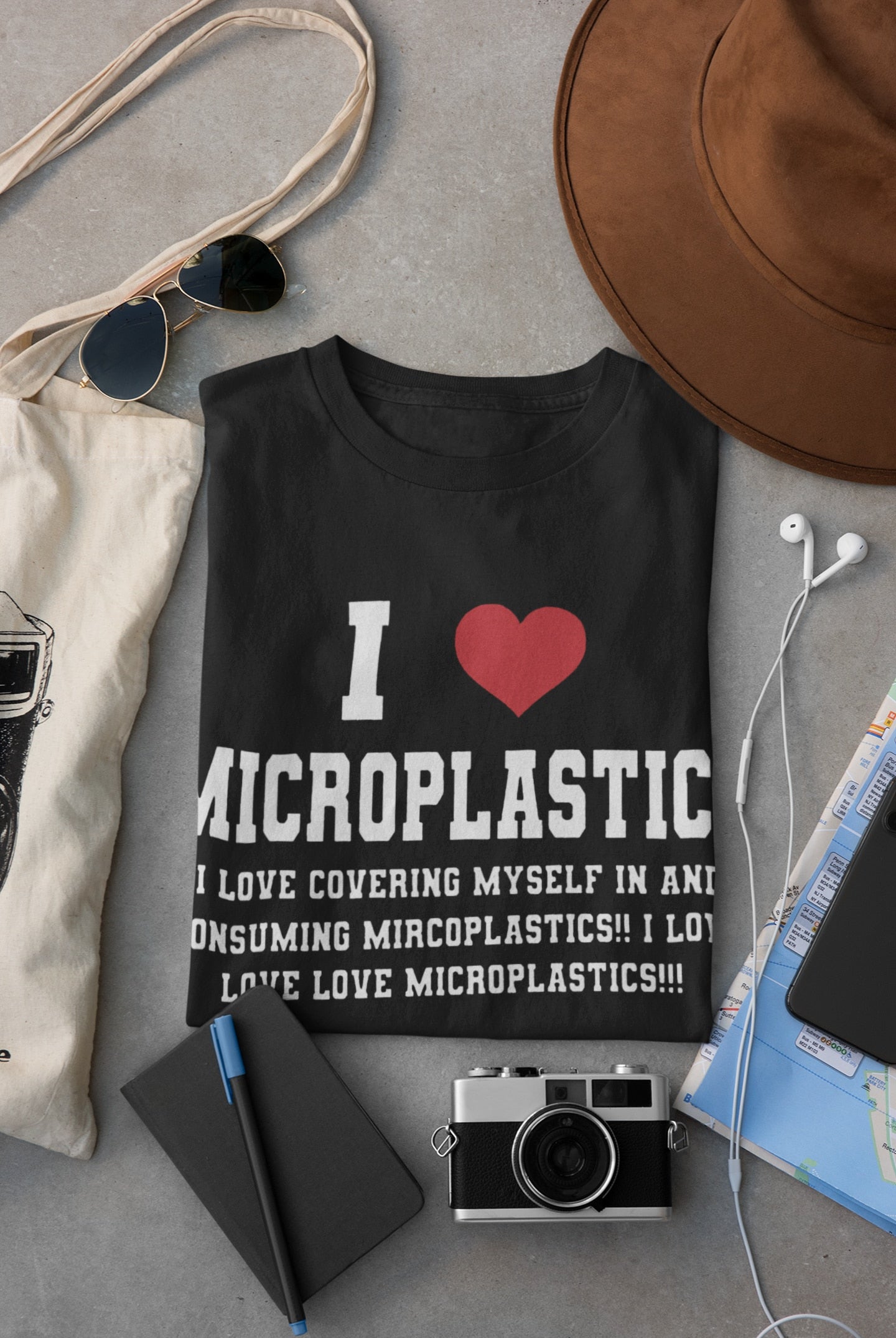 I Love Microplastics Tee