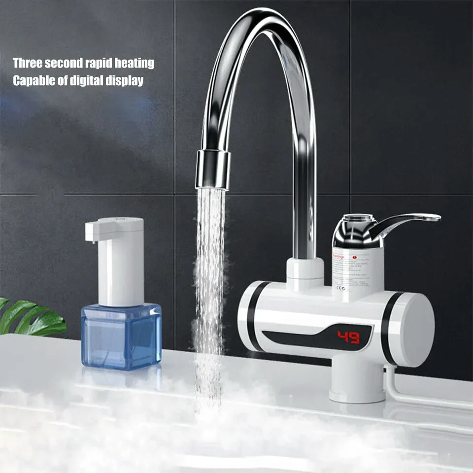 Electric Water Heater Faucet Tap With Display