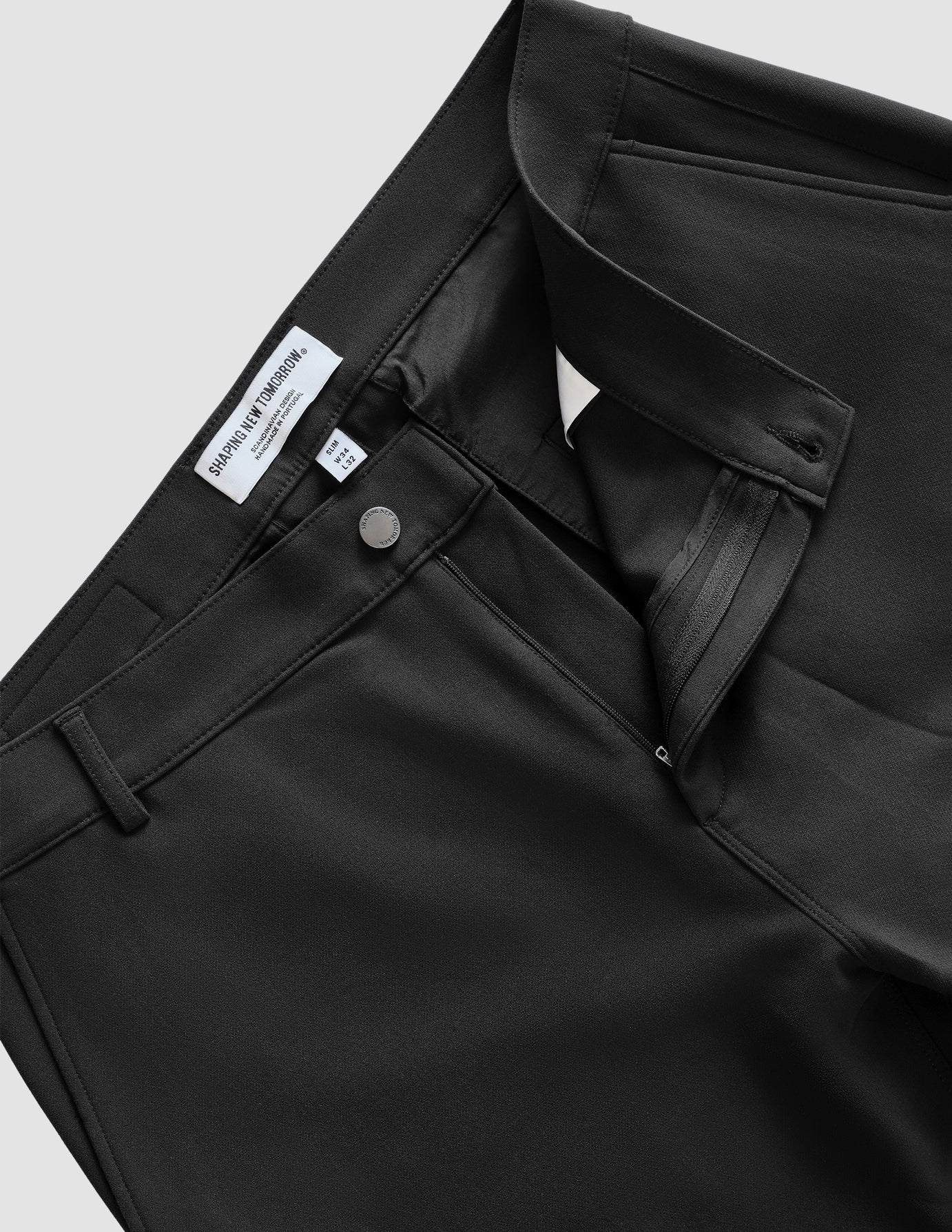 Heavy Edition Pants Slim Black