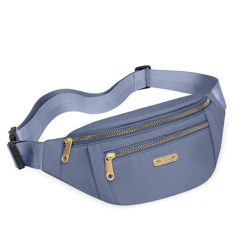 Women's Waist Bag New Coin Purse Mobile Phone Bag Large Capacity Chest Bag Outdoor Sports Running Multifunctional Chest Bag