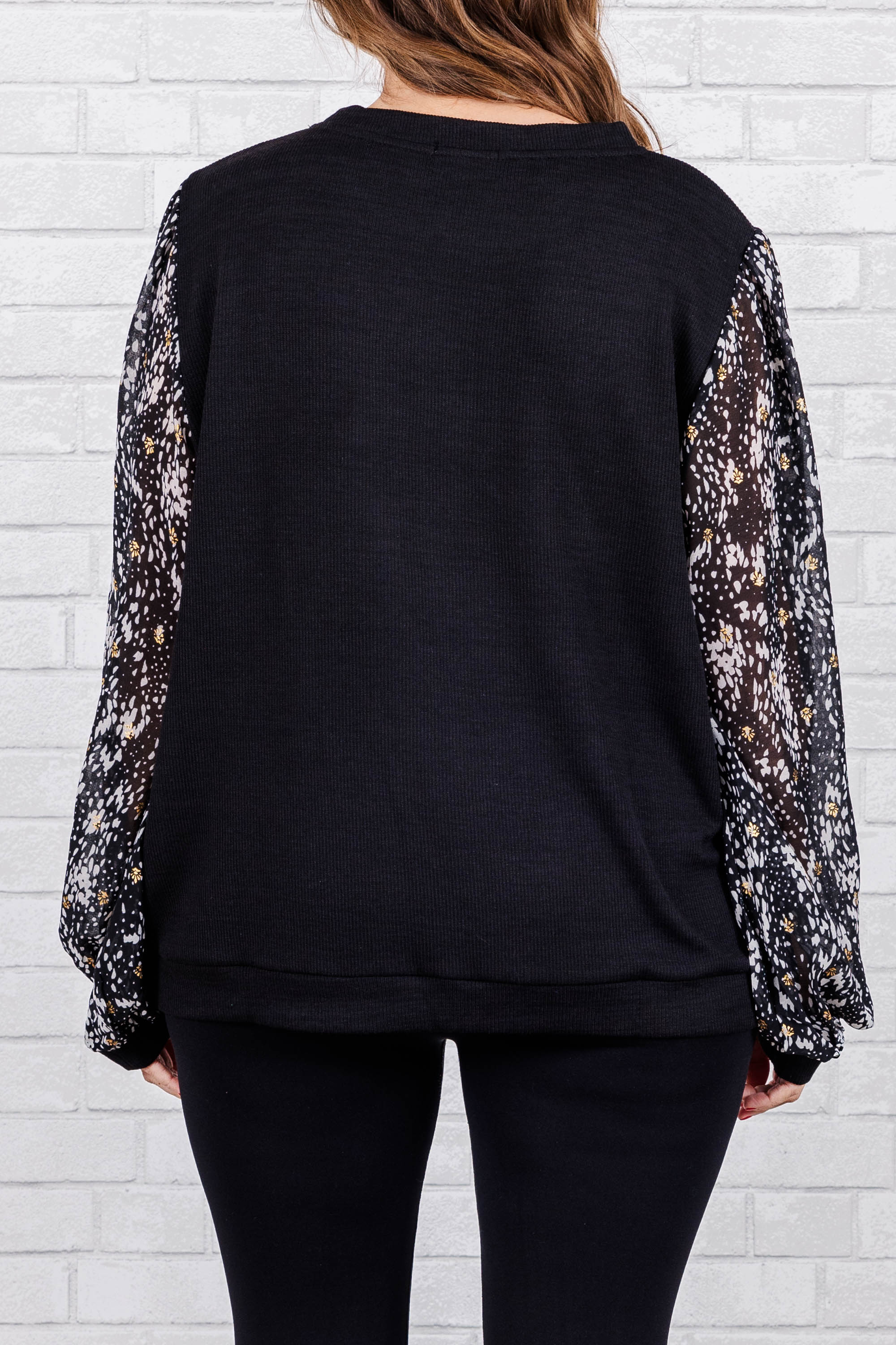 The Radiant Babe Top. Black