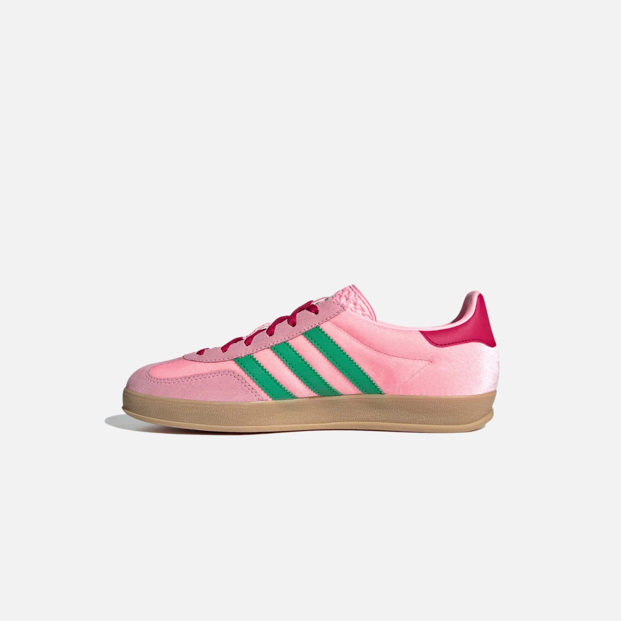 adidas WMNS Gazelle Indoor - Court Green / Glow Pink / Gum