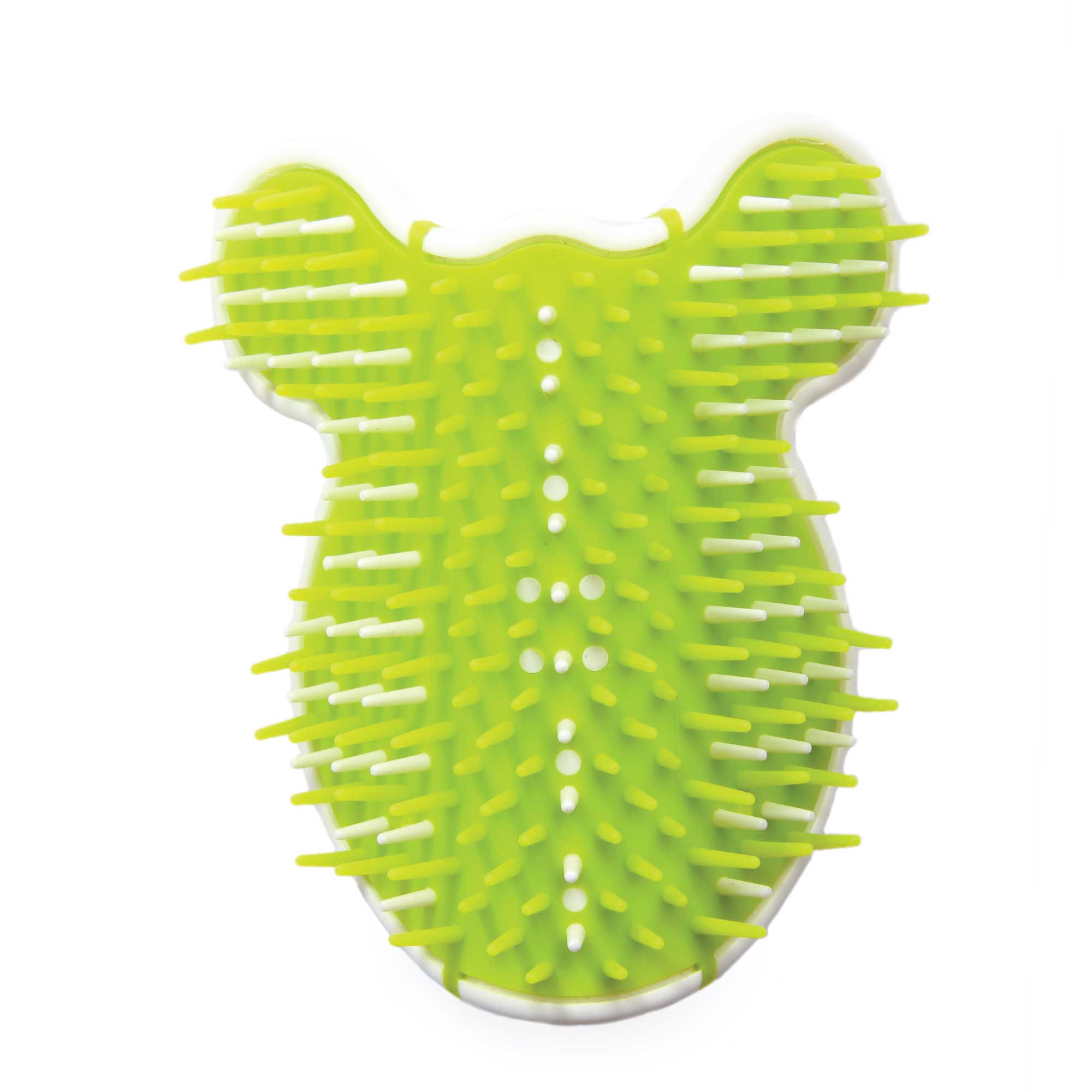 Cat Corner Groomer With Catnip - Wall Mounted Pet Self Comb Massager Brush