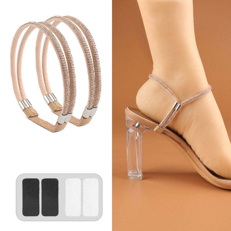 🎉 Elastic High Heels Shoe Straps