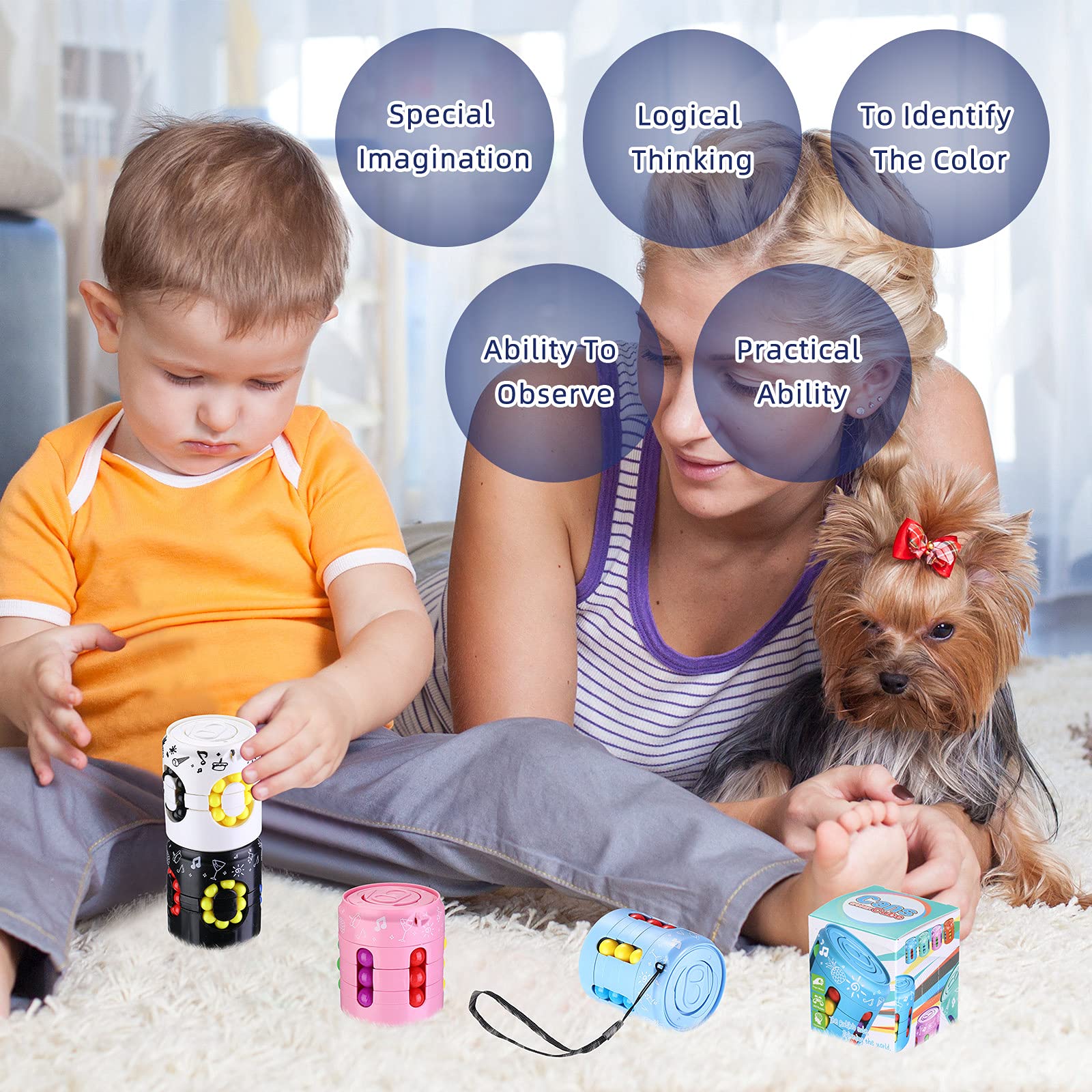 (Early New Year Sale- SAVE 48% OFF)Rotating Magic Bean Cube