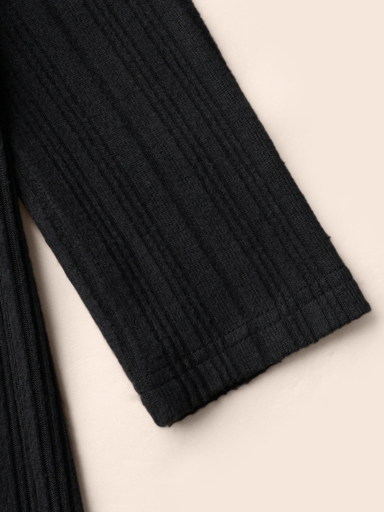 Airy Cozy Waist-Tie Wrap Midi Dress