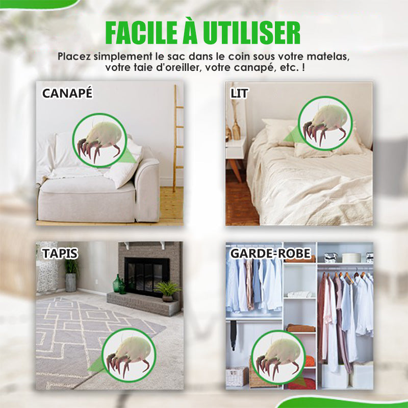 Éliminateur d'acariens naturel