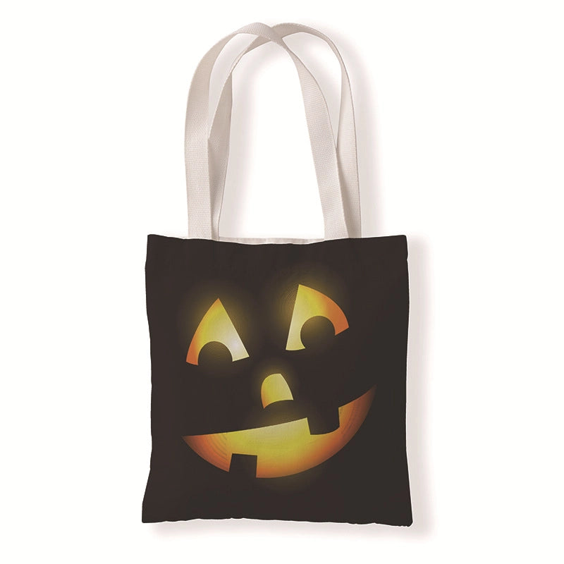 Unisex Minimalist Pumpkin Shopping Bags