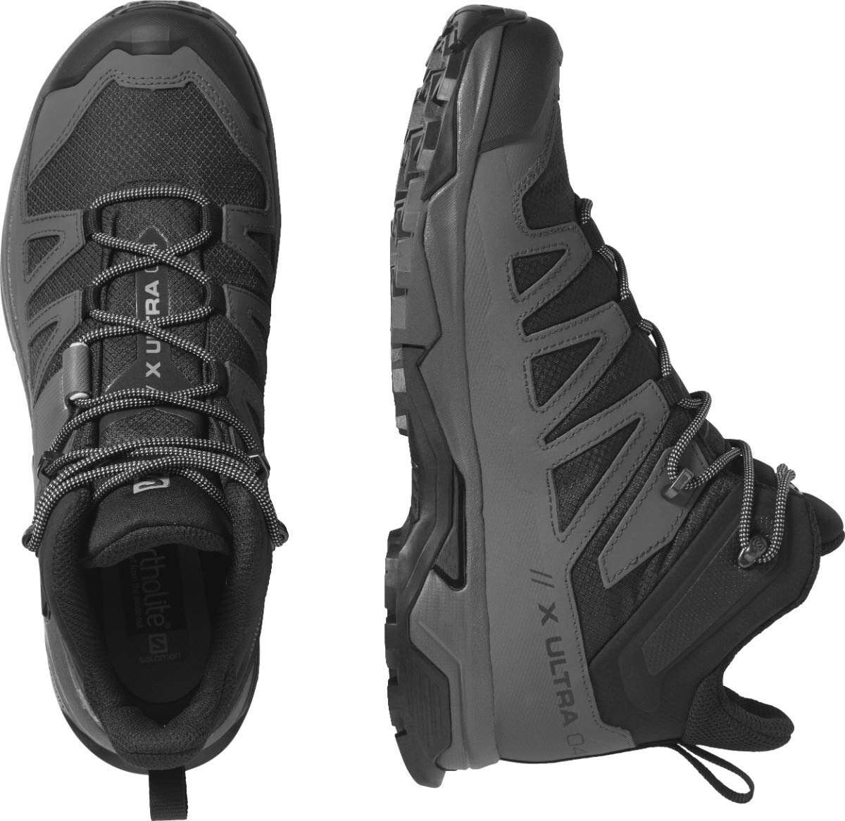 wxl-SALOMON X Ultra 4 Mid Wide GTX Zapatos para senderimo para Hombre