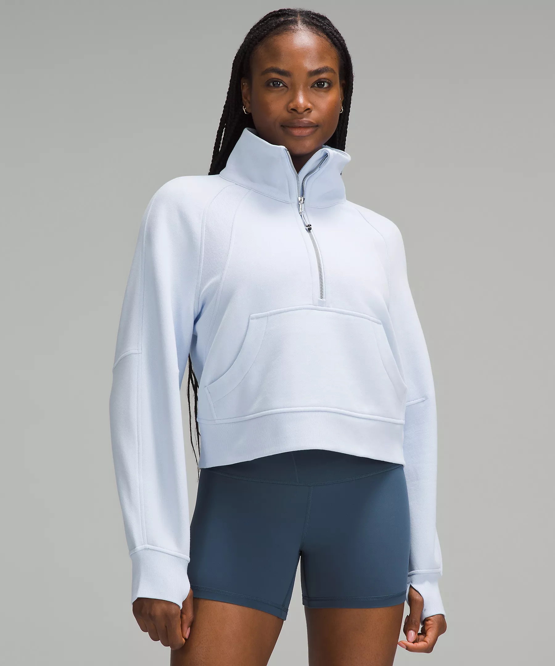 lululemon Scuba Oversized Funnel-Neck Half Zip