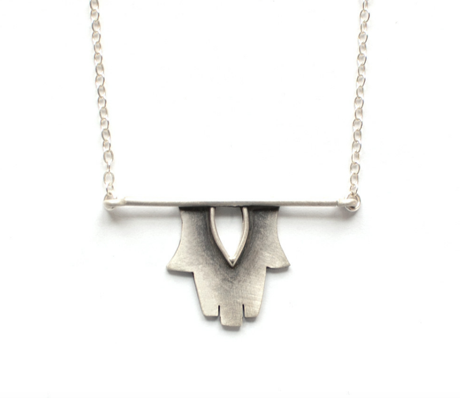 Hamsa Horizon Necklace
