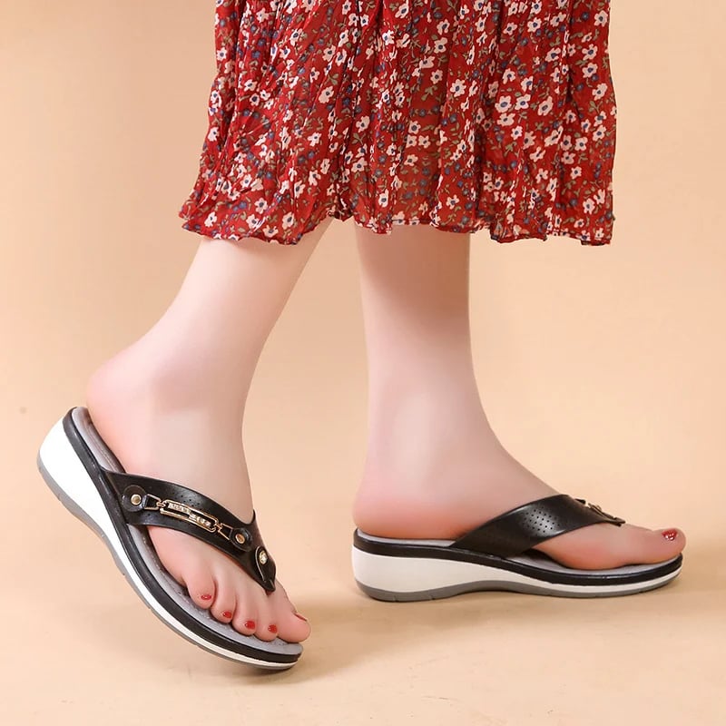 47% OFF Women's Arch Support Soft Cushion Flip Flops Thong Sandals Slippers