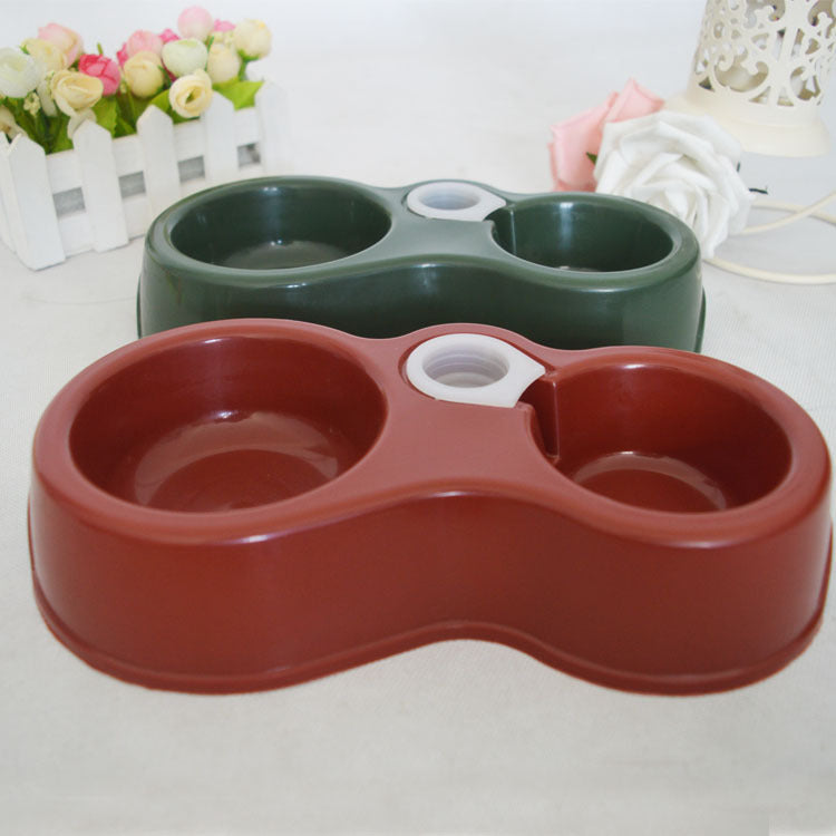 Dual Port Dog Bowl