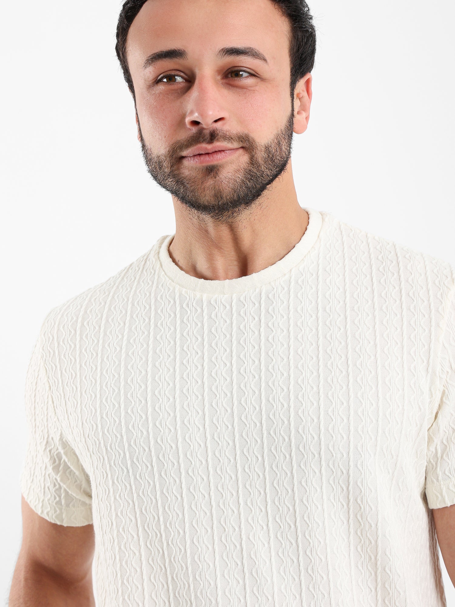 Textured T Shirt