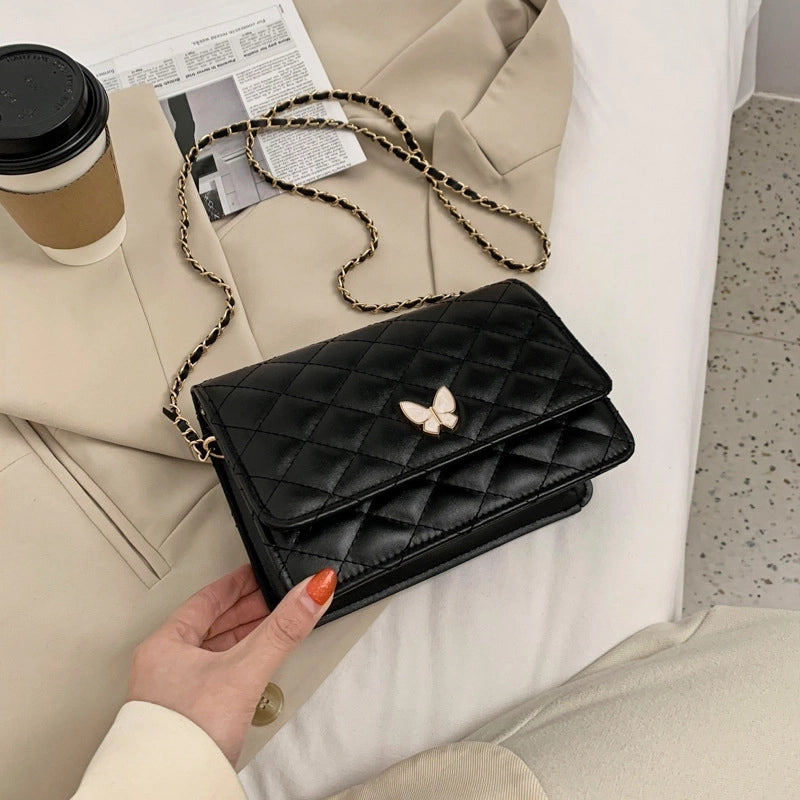 Casual Fashion Rhombic Chain Crossbody Bag