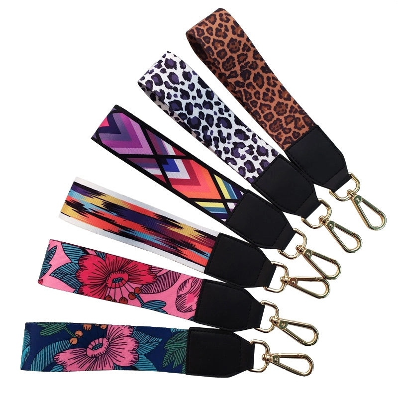 New Color Ethnic Style Hand Strap Wrist Strap Key Ring Keychain Decorative Band Accessory Strap Short Hand Bag