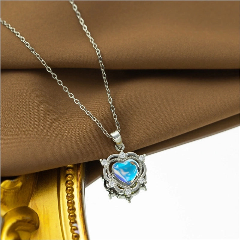 2 Pieces Minimalist Classic Style Geometric Titanium Steel Plating Pendant Necklace