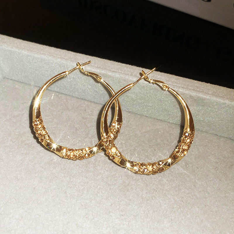 💖LAST DAY SALE 49% OFF💖Circle Earrings with Zirconia