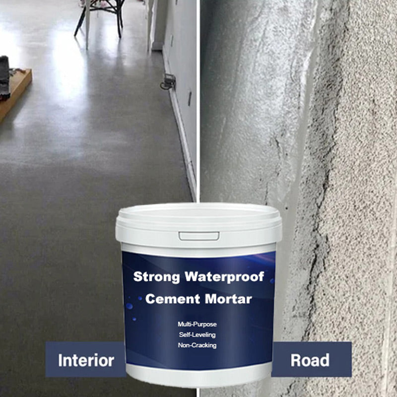 Multifunctional Self-Leveling. Non-Cracking. Strong Waterproof Cement Mortar