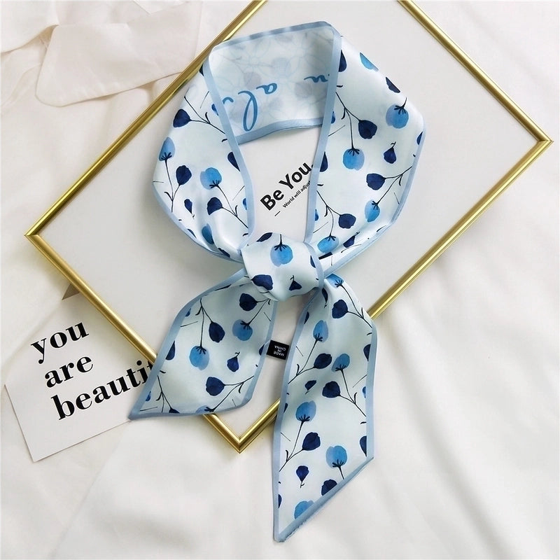 Fashion Silk Scarf Hair Tie