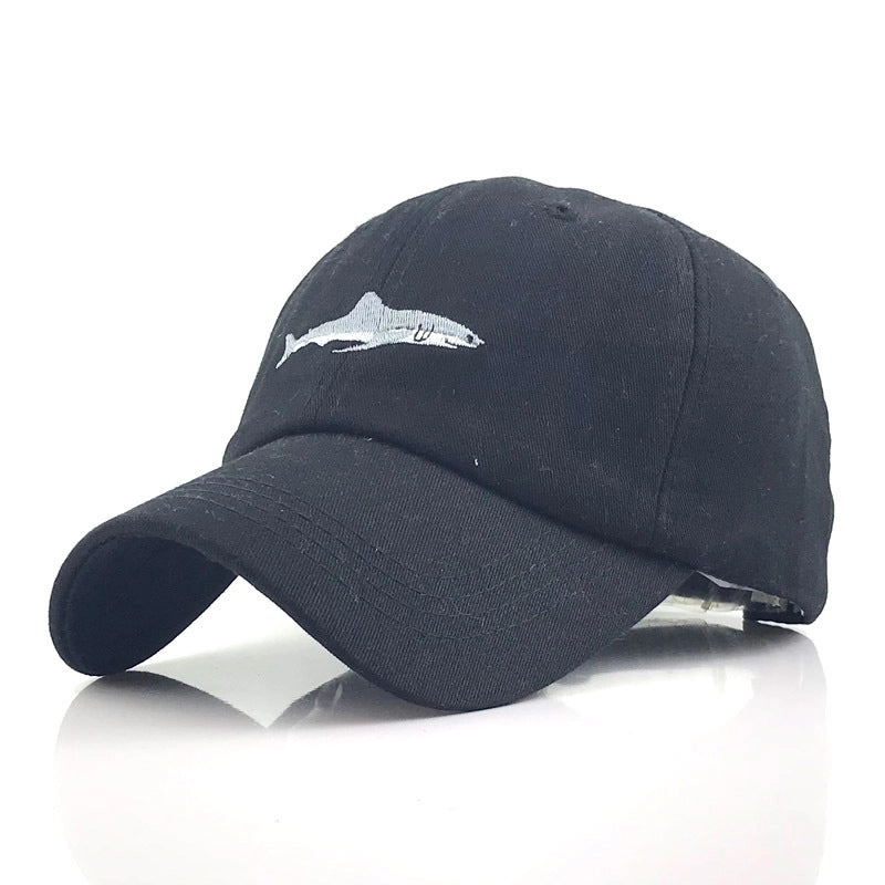 Unisex Minimalist Fish Crimping Baseball Cap