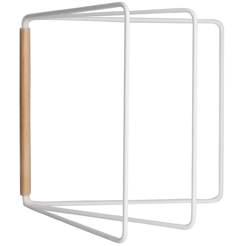 Kitchen Towel Storage Rack Countertop Lazy Drying Rack Vertical Foldable Storage Rack Hanger
