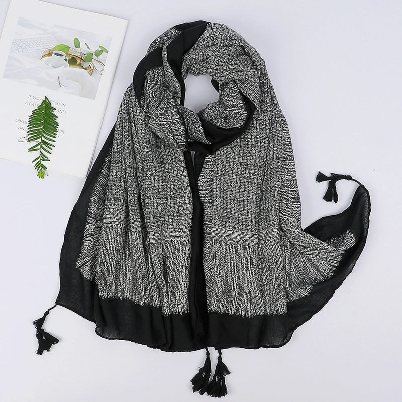 Unisex Vacation Sweet Geometric Polyester Scarf