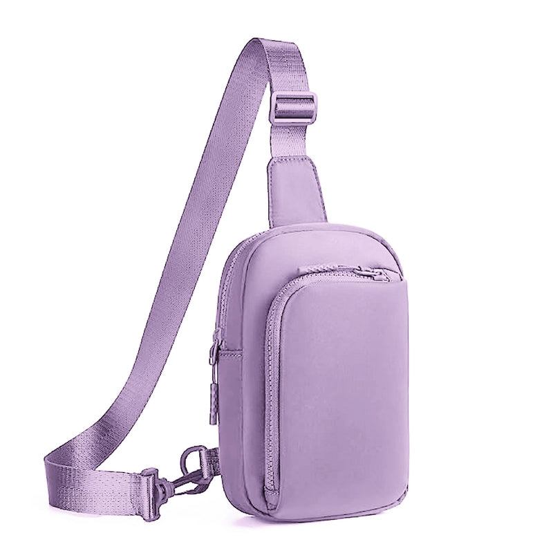 Unisex Basic Solid Color Polyester Waterproof Waist Bags