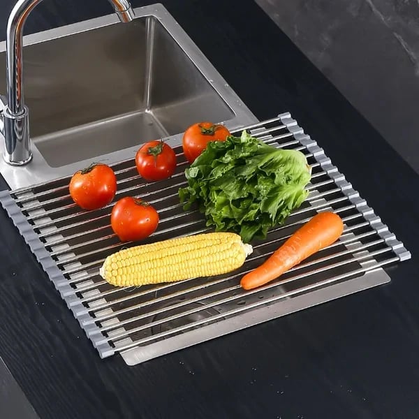 🔥49% OFF🔥 New Adjustable Dish Drainer on the sink💝