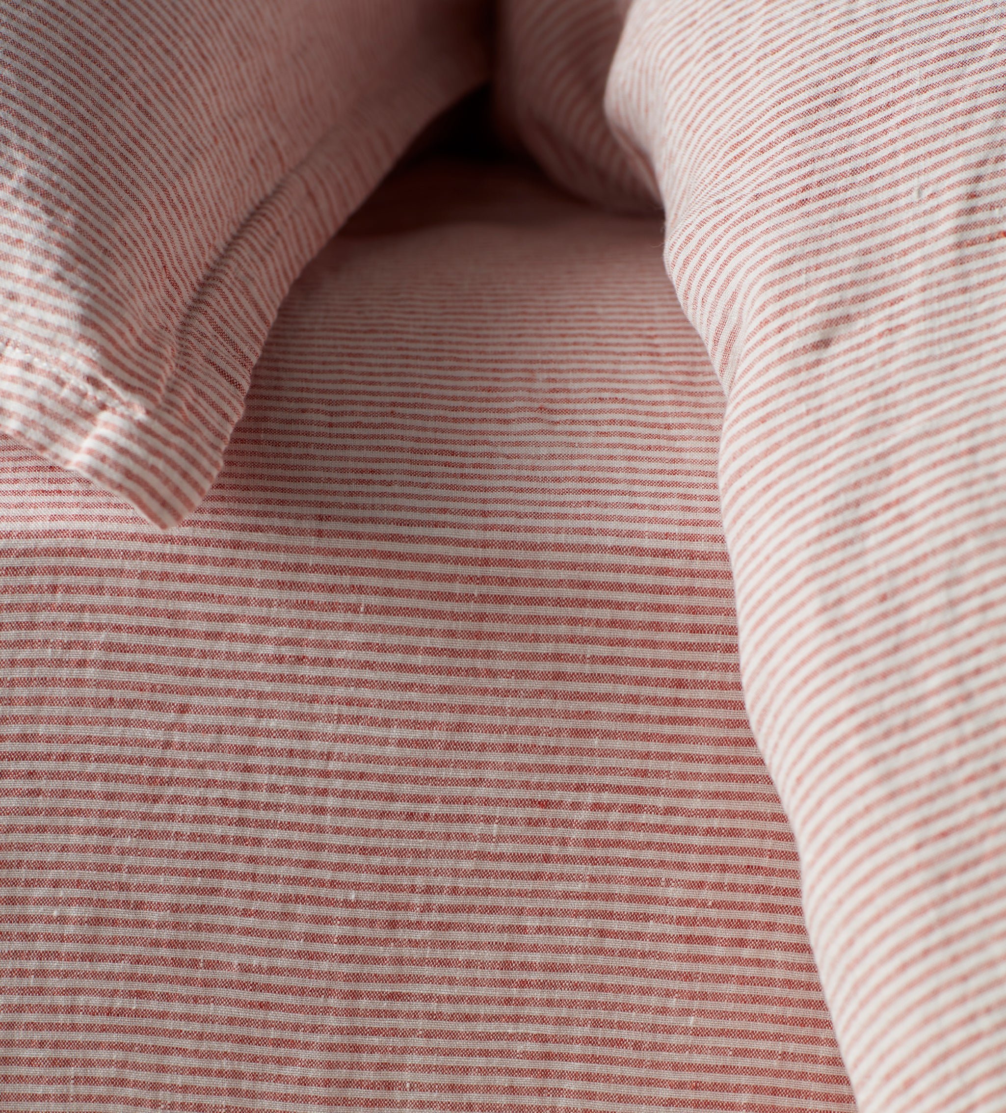 Stripe 100% Linen Duvet Cover