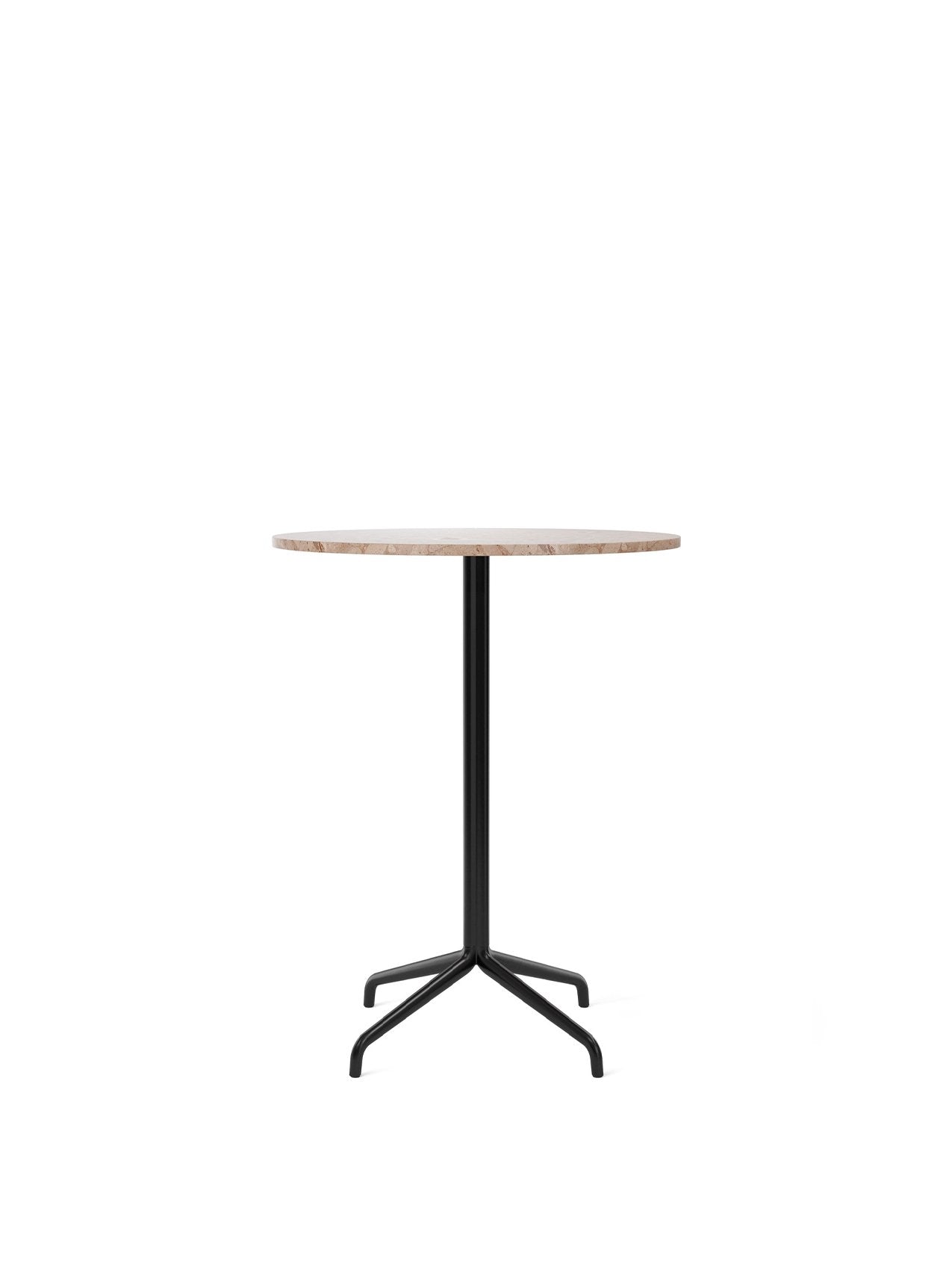 Column Table. Round Table Top. Bar Height