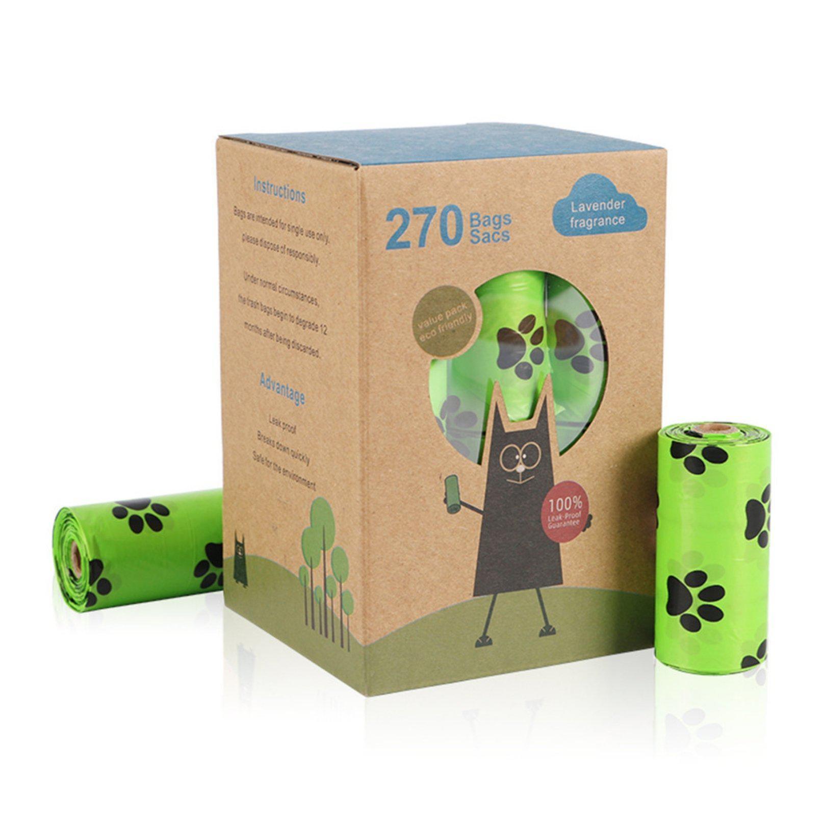 Pet Waste Bag (poop bag) 18 Rolls EPI Biodegradable