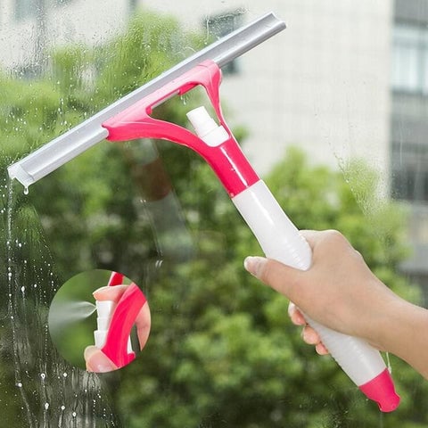 3 in 1 Spray Glass Cleaning Scraper