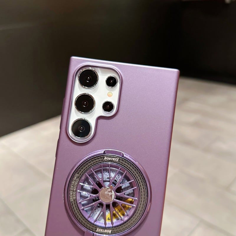 Shockproof Phone Case with Ring Kickstand for Samsung