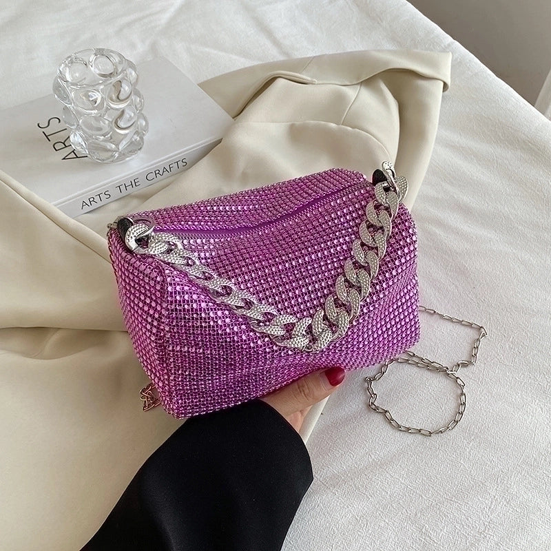 Women's Small All Seasons Pu Leather Streetwear Pillow Shape Bag