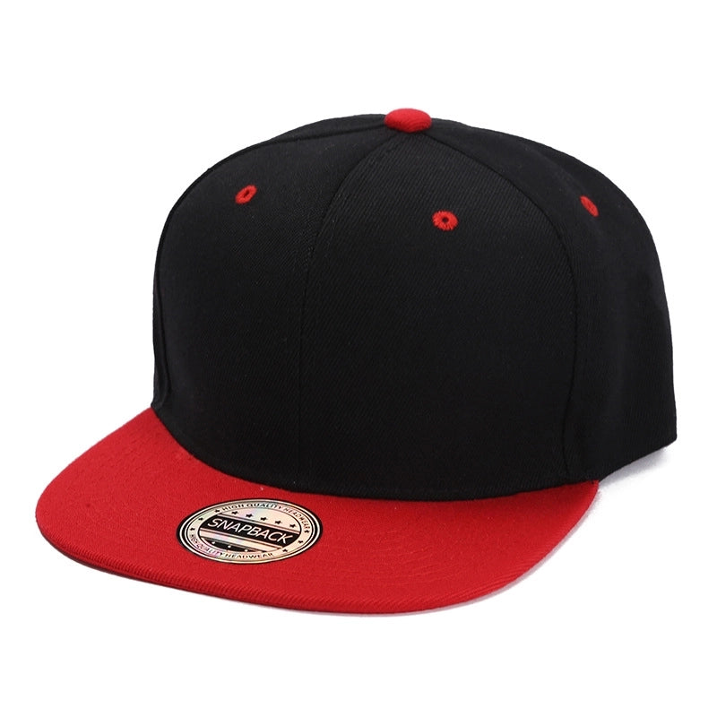 Unisex Streetwear Color Block Camouflage Flat Eaves Baseball Cap