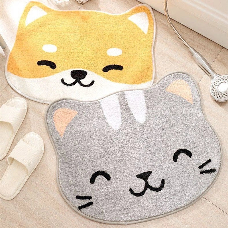 Casual Vacation Animal Polyester Carpet Carpet Bathing