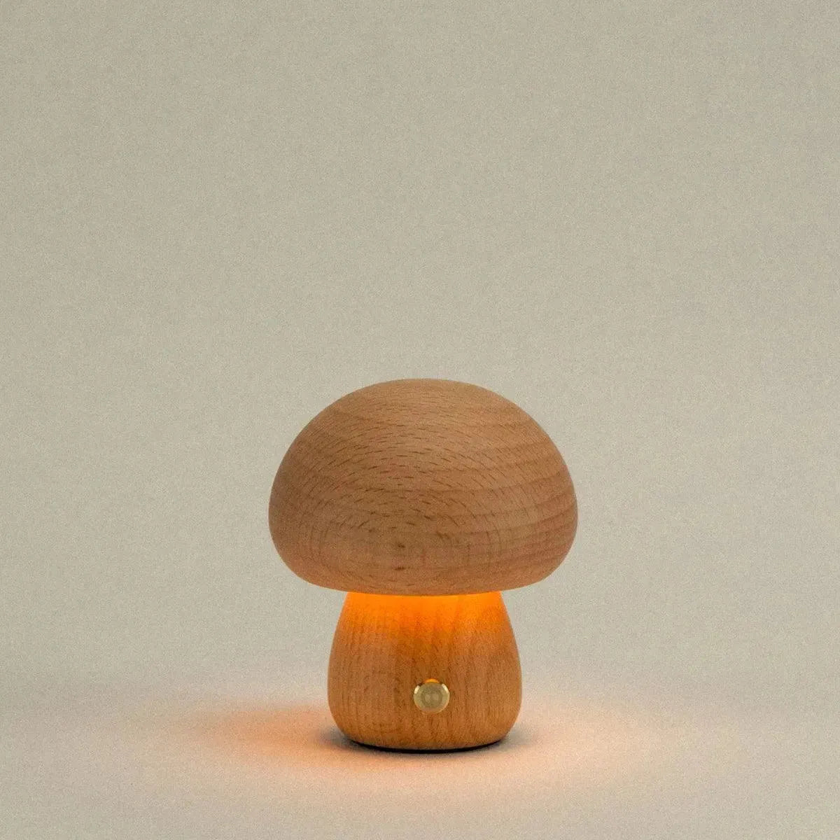 Timber Mushie Lamp | Beech | Small