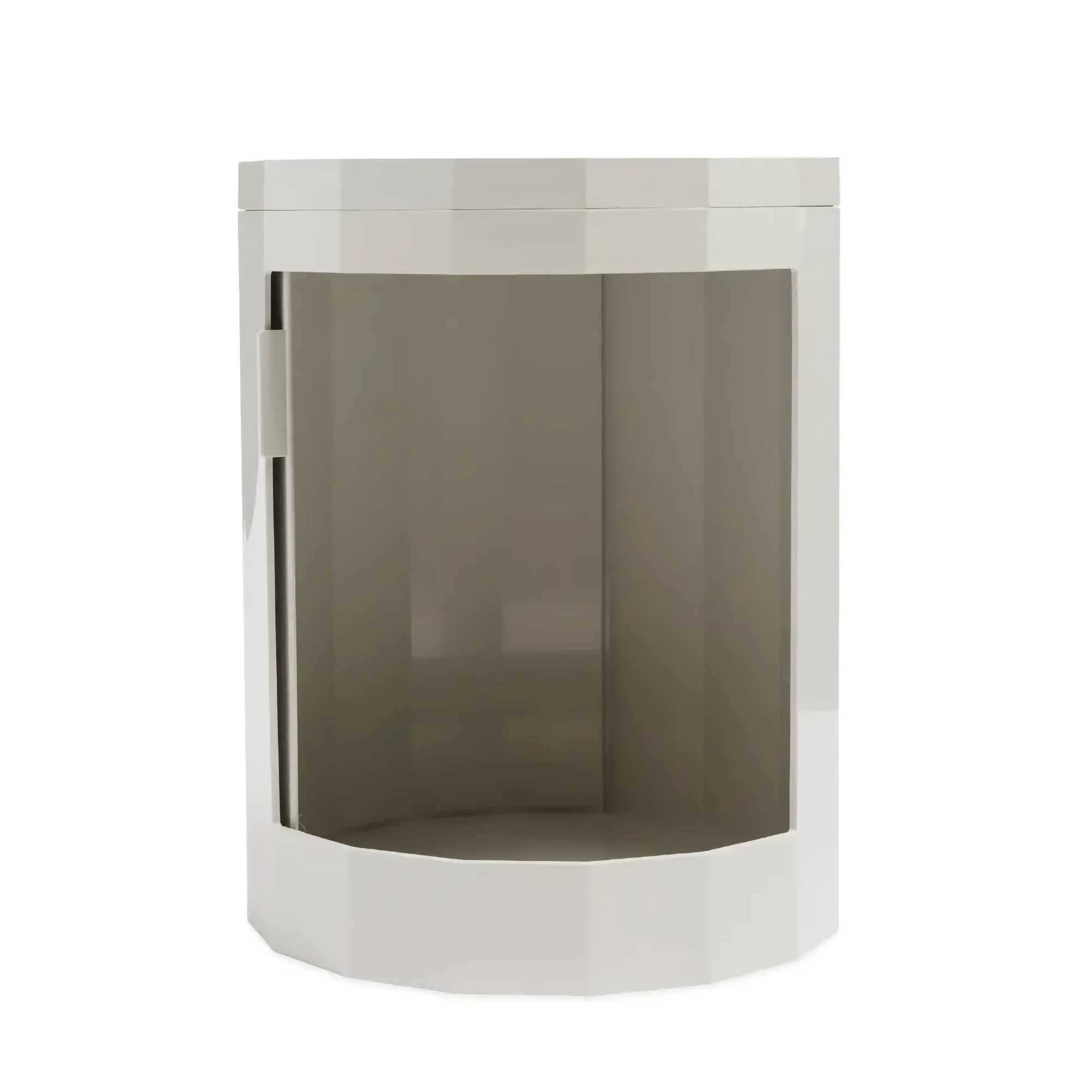 Facet cabinet low. Misty grey