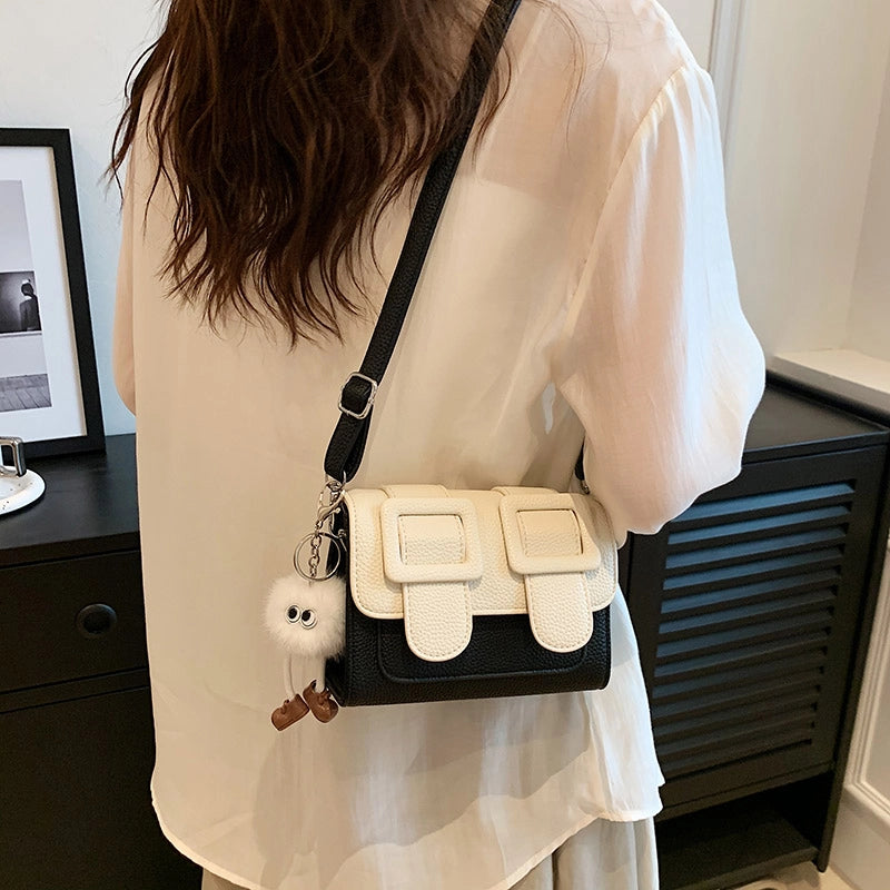 Women's Spring&summer Pu Leather Vacation Shoulder Bag