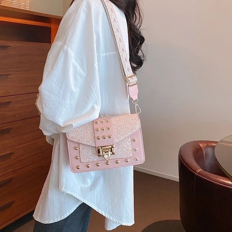 Women's Medium All Seasons Pu Leather Classic Style Shoulder Bag