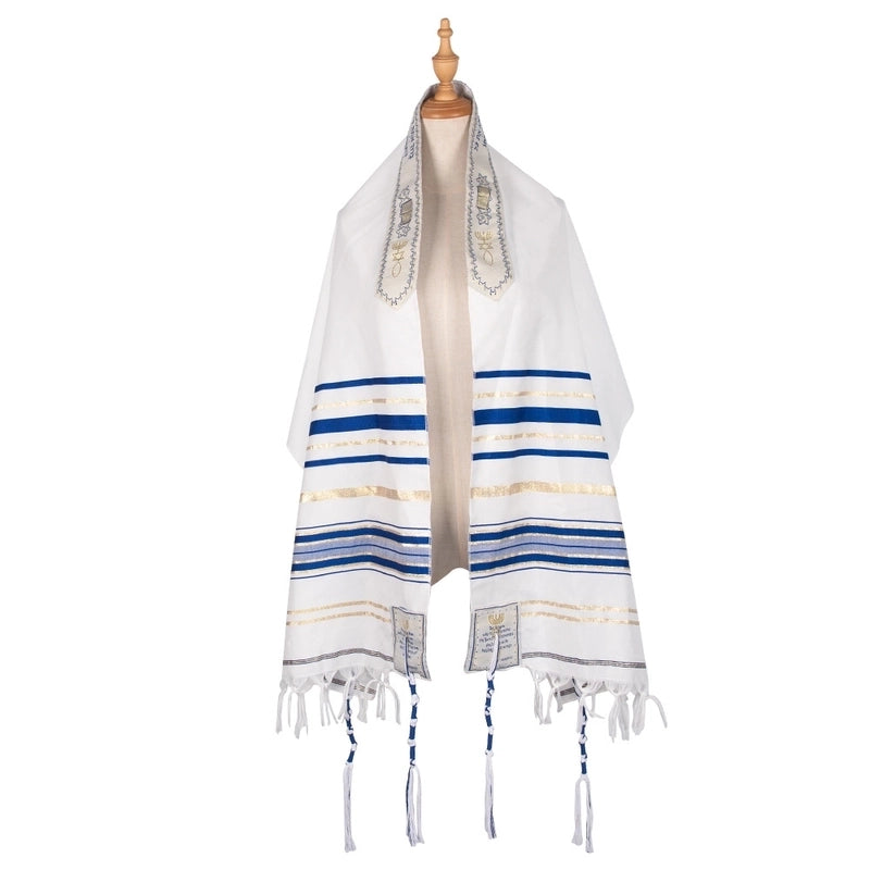 Unisex Formal Minimalist Stripe Polyester Shawls