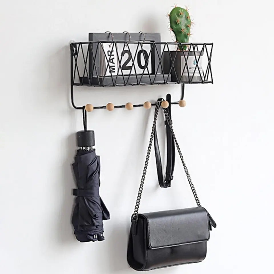 CRISS-CROSS WALL UTILITY SHELF