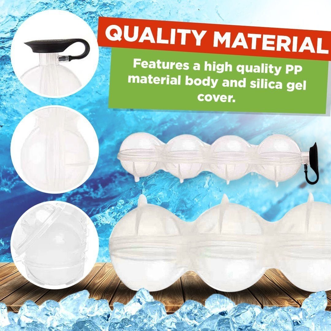 🔥Last Day Promotion - Buy 2 Get 2 Free🔥4-Hole Ice Ball Maker🧊🧊